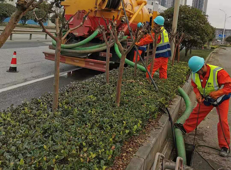 利国镇市政管道清淤